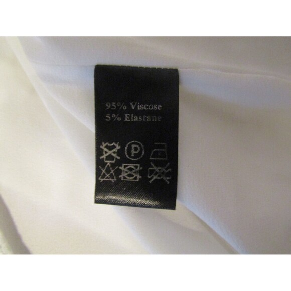Murmur Reserve Blouse Top White Gold Hardware Designer Retail $249 Sz 42 US L - Picture 10 of 10